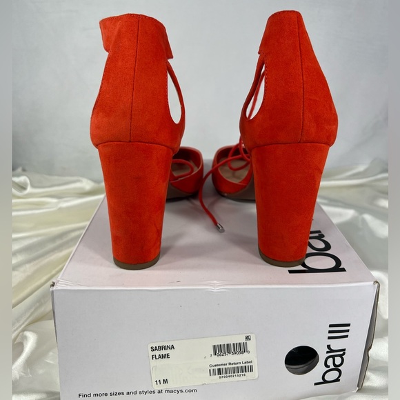 Worn Once Bar III Sabrina Heel Sandal Shoe Size 11 - Picture 3 of 13